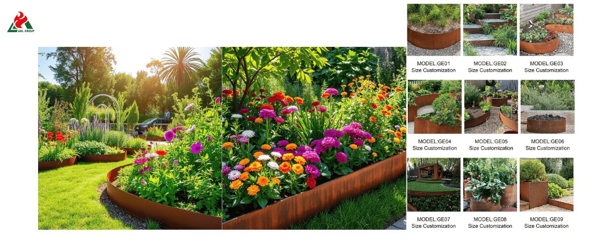 Corten steel edging supplier